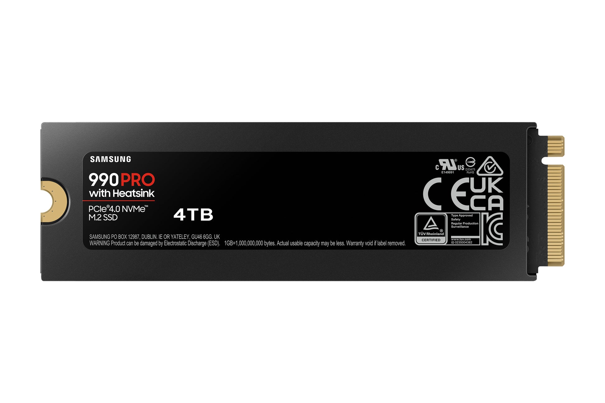 Samsung 990 Pro – M.2 2280, PCIe 4.0, NVMe