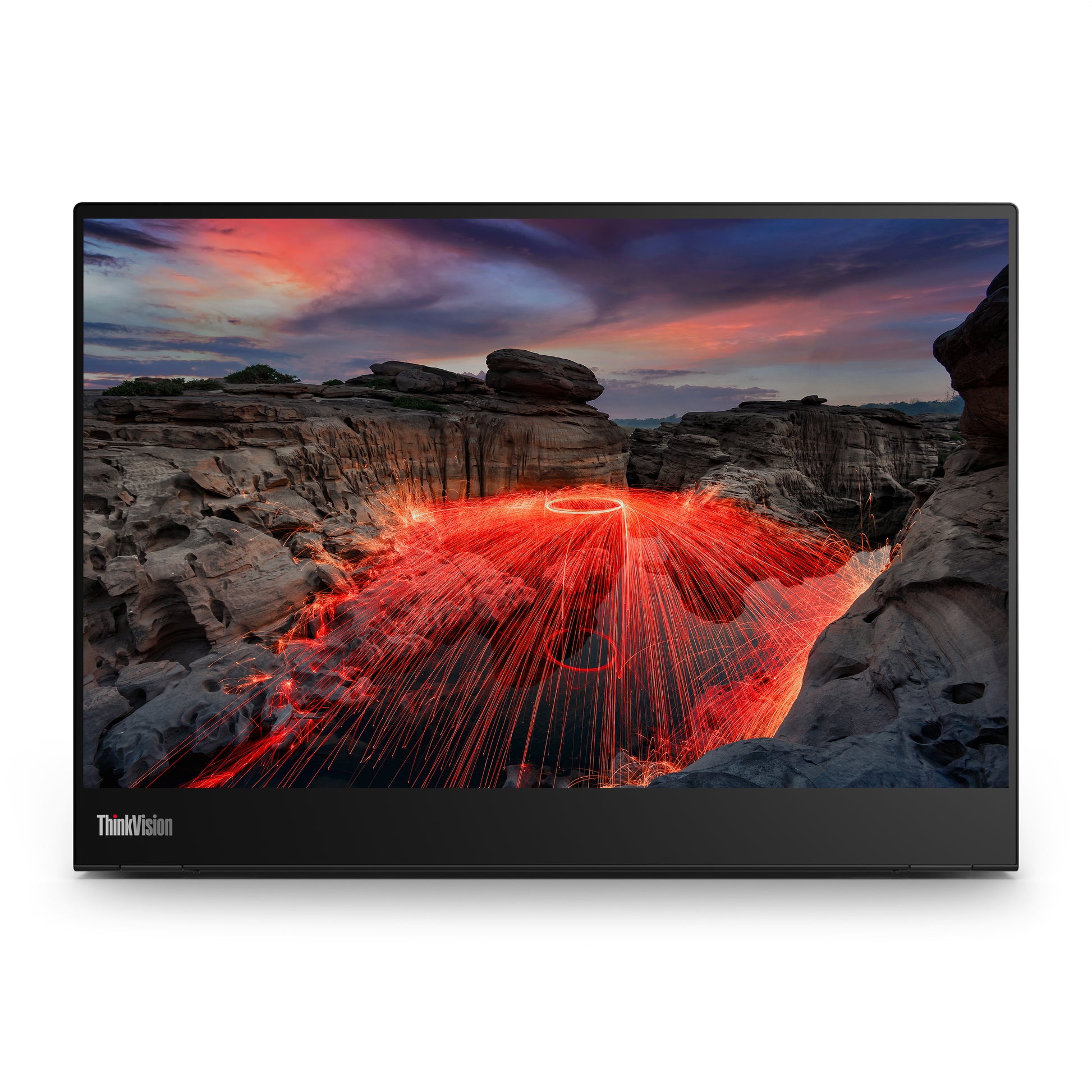 Lenovo ThinkVision – Portabler Monitor, 14,0", 1920 × 1080 (Full HD), IPS, Touch, USB-C