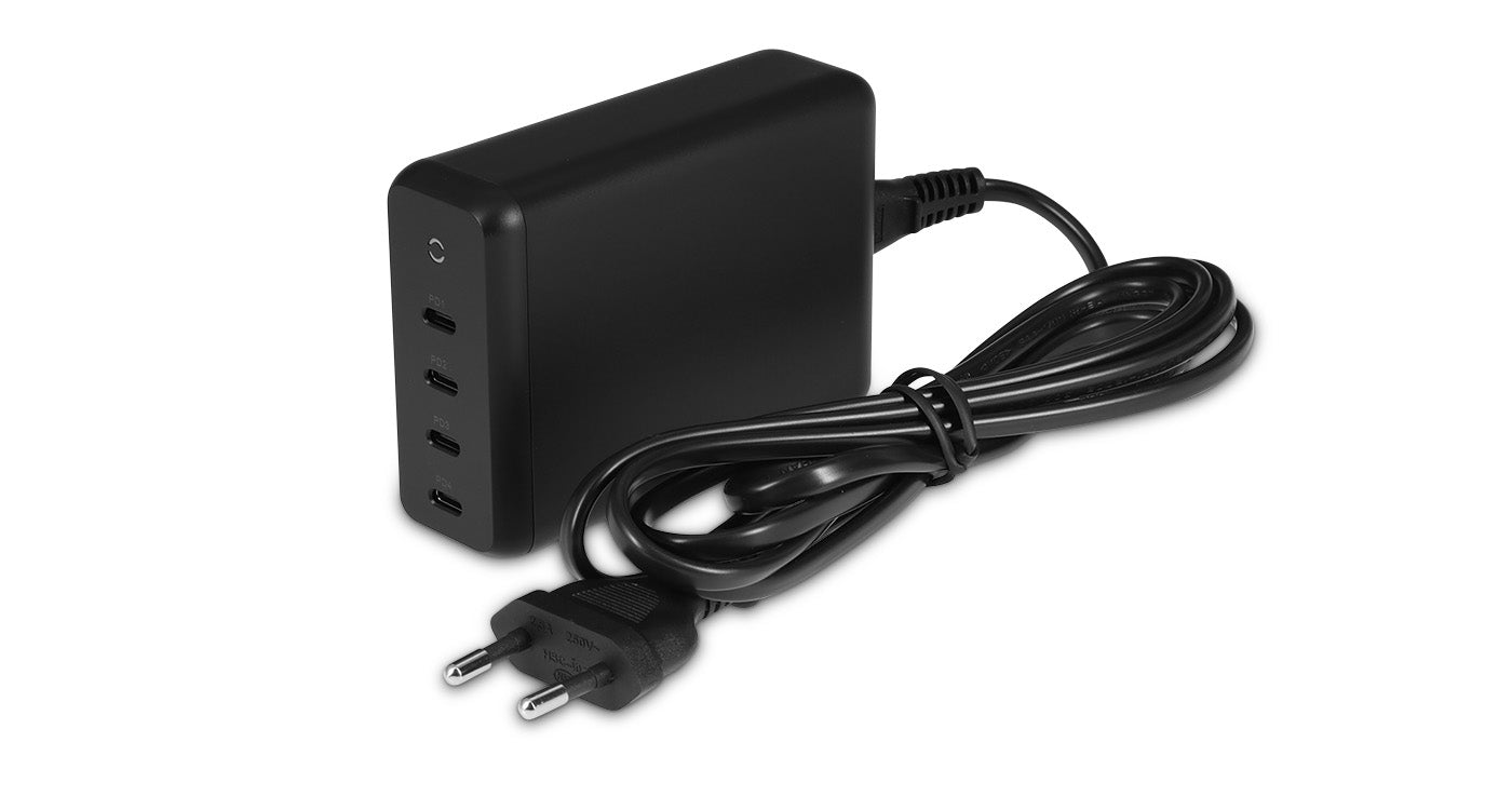 LMP Netzteil – 165 W, 4× USB-C, GaN – für Universal