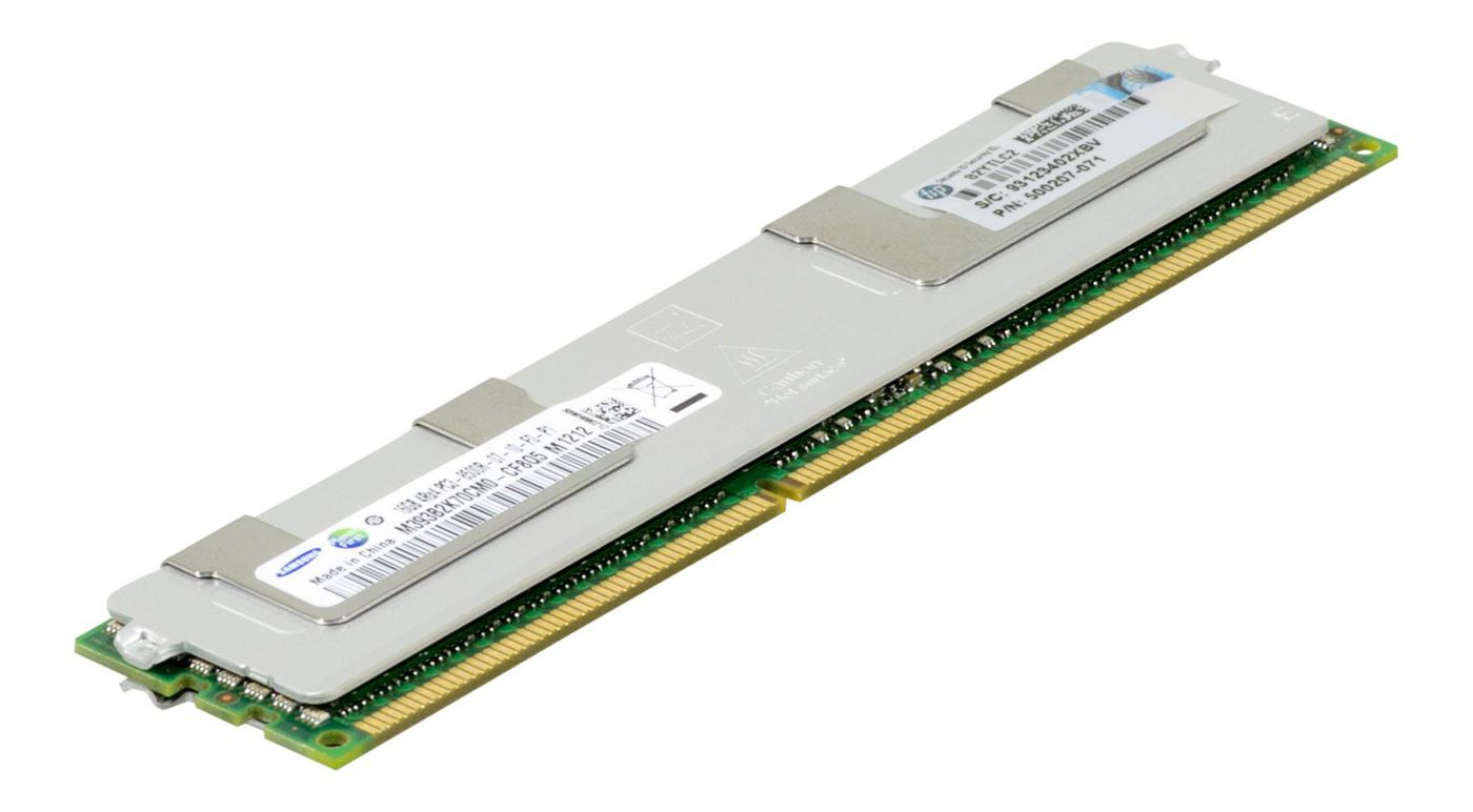 HPE PC3-8500R DIMM – 16 GB DDR3 Registered, 240-polig, 1066 MHz, 1,5 V