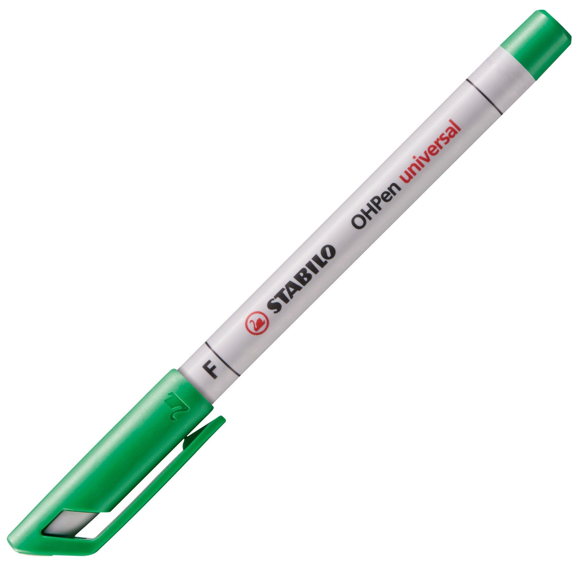 STABILO Non-Permanent-Marker OHPen – fein 0,7 mm – grün – trocken abwischbar