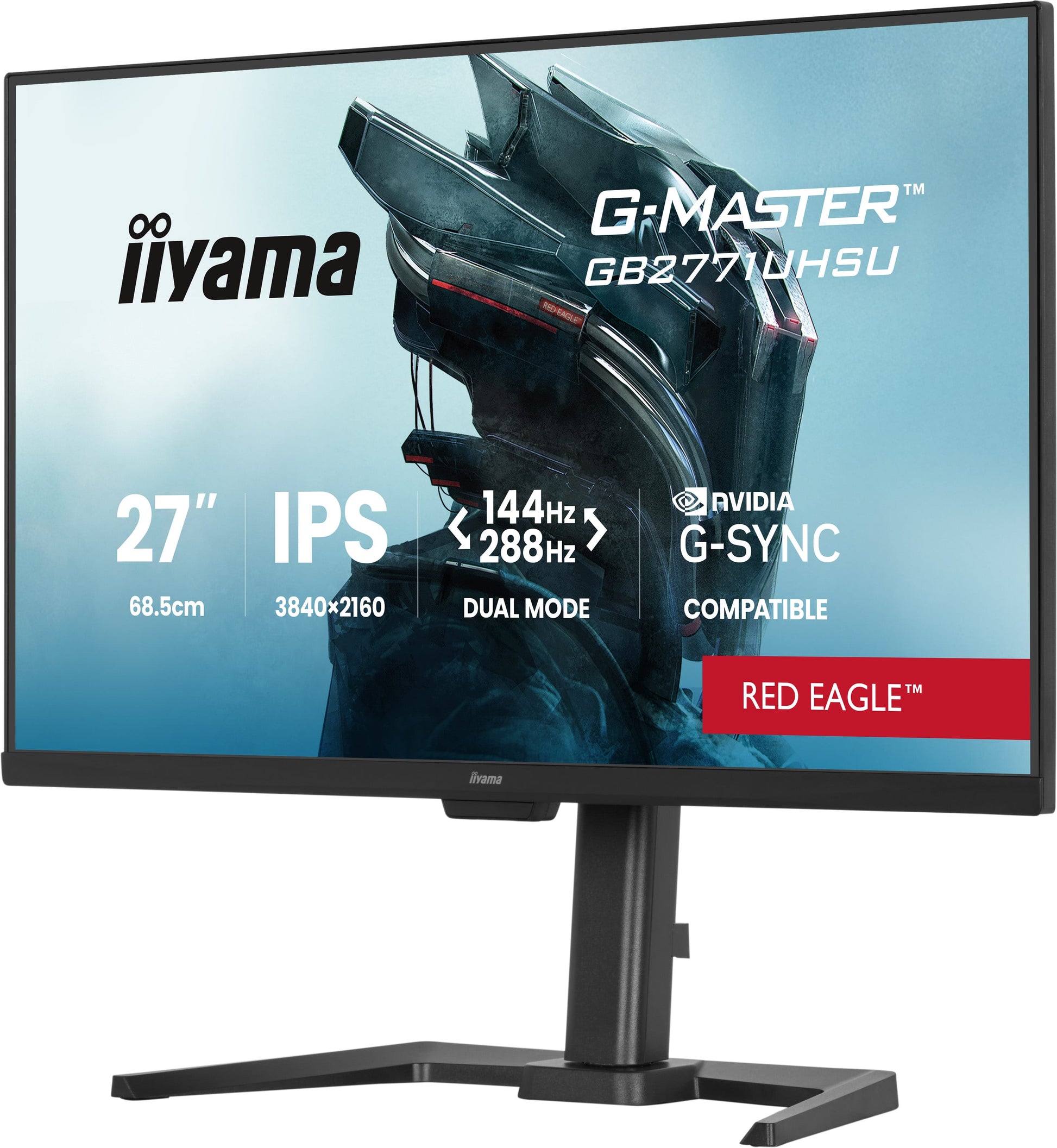 iiyama GB2771UHSU-B1 (G-MASTER Red Eagle) – Monitor, 27" 3840 × 2160 (UHD 4K)