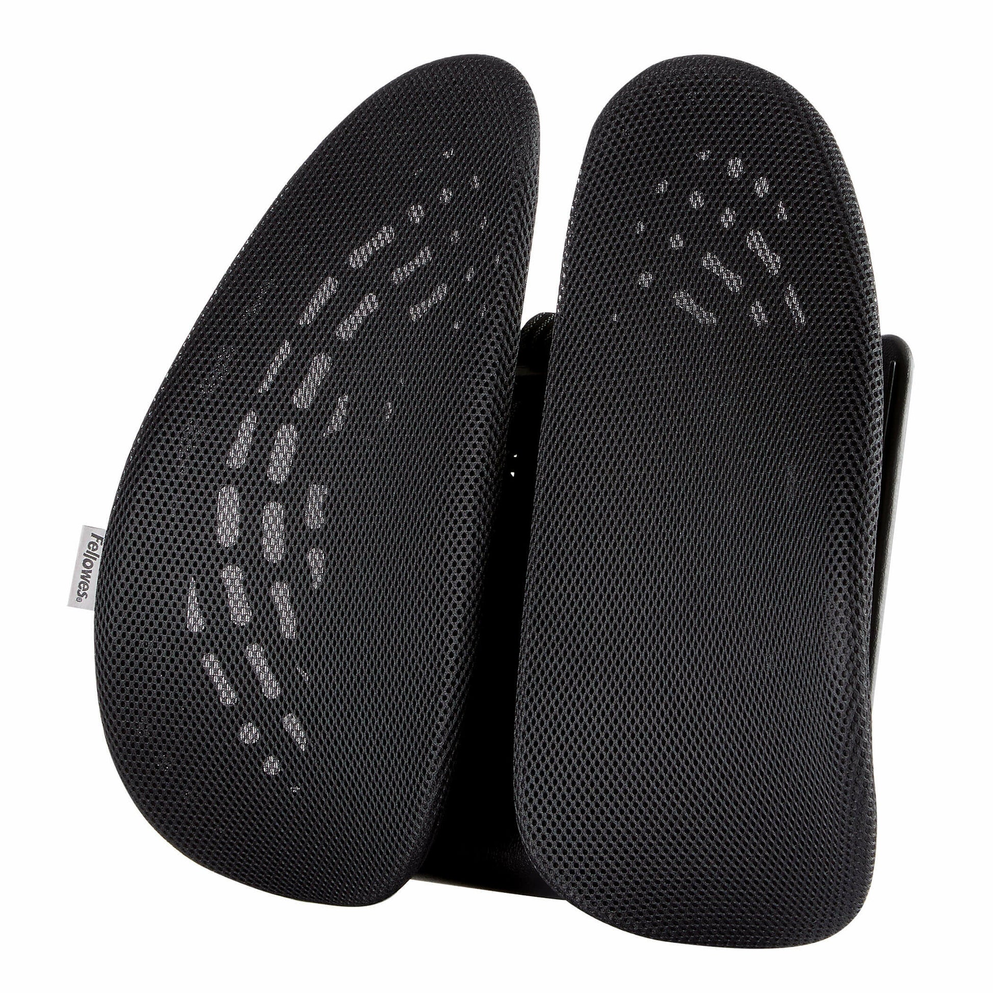 Fellowes Rückenstütze Back Angel – 42×13×39 cm, höhenverstellbar 14–23 cm, schwarz