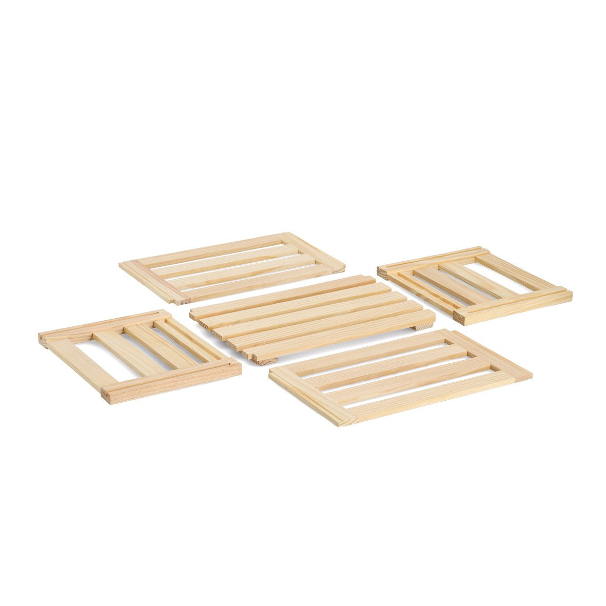 Zeller Present 13362 Aufbewahrungsbox ohne Deckel – Kiefernholz – Braun – 300 × 240 × 400 mm
