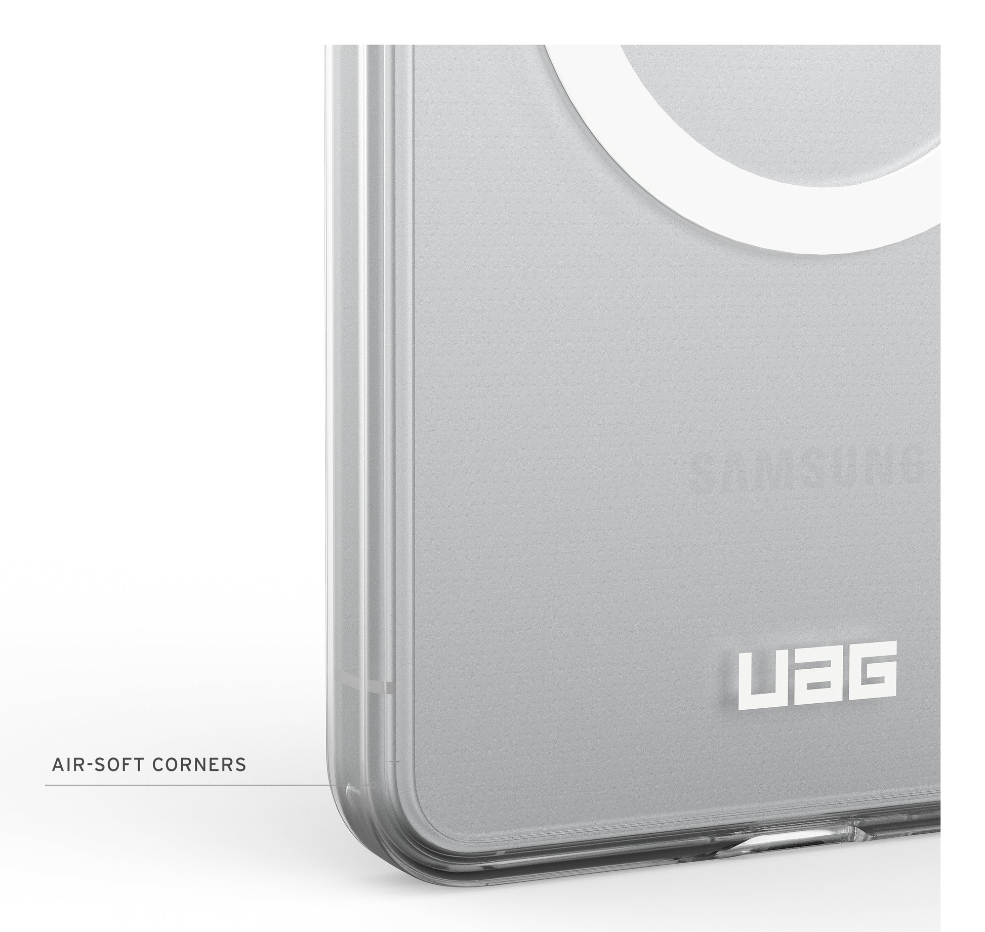 Urban Armor Gear UAG Scout Backcover – für Samsung Galaxy S26+ – MagSafe, mit Ständer, PC, Transparent/Weiss