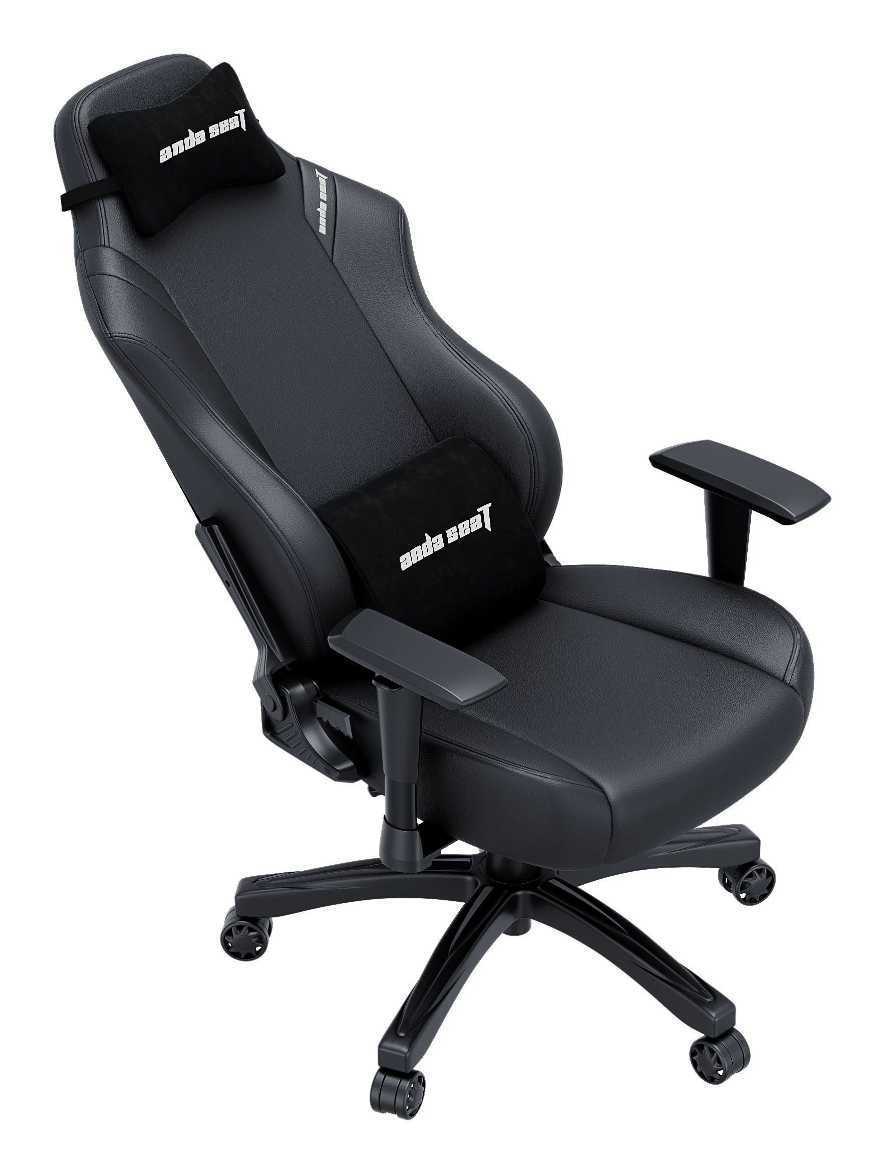 Anda Seat Konferenzstuhl Luna – 90 kg, Kunstleder, Schwarz