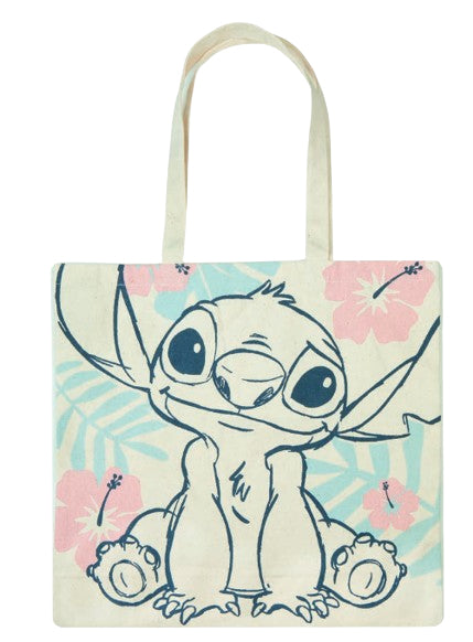 Undercover Stofftasche, Baumwolle, Motiv Lilo & Stitch, 470×470×20 mm