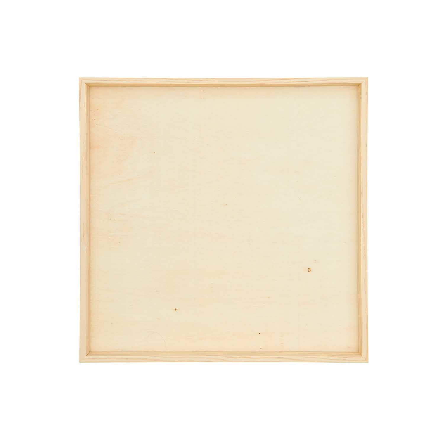 Rico Design Objektrahmen – für 30,8 × 30,8 cm – Holz, natur