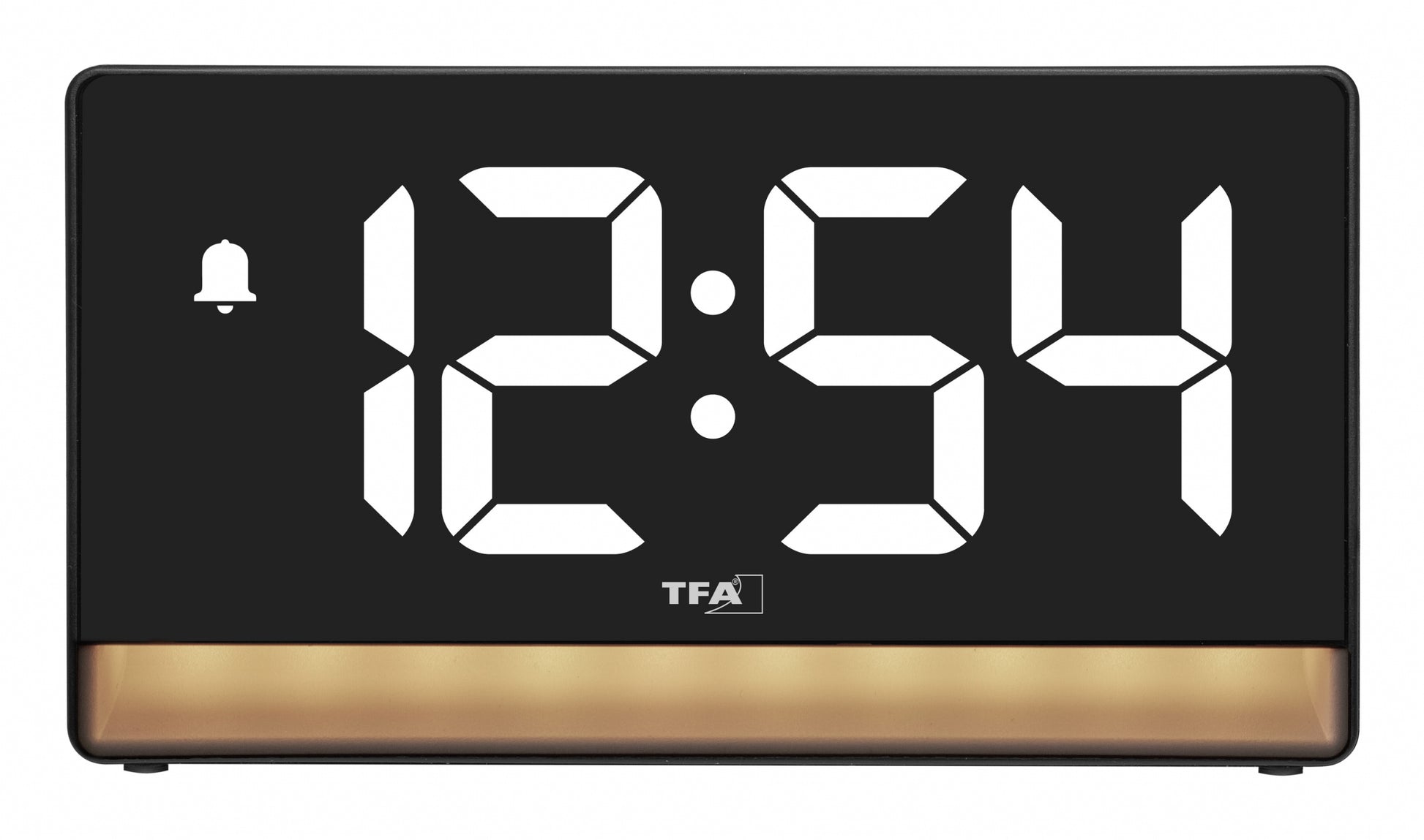 TFA-Dostmann TFA Dostmann Digitalwecker – Snooze, USB, 17,4 × 9,6 × 4,8 cm, Schwarz