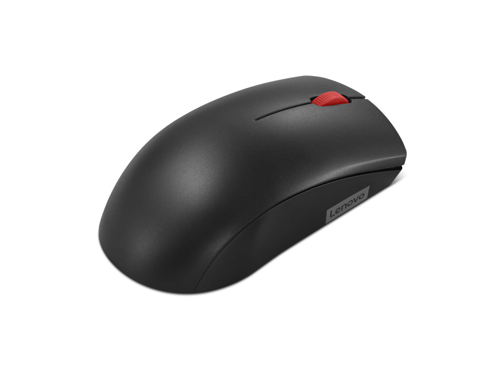 Lenovo 150 – Maus – Kabellos (2,4 GHz), beidhändig, Schwarz