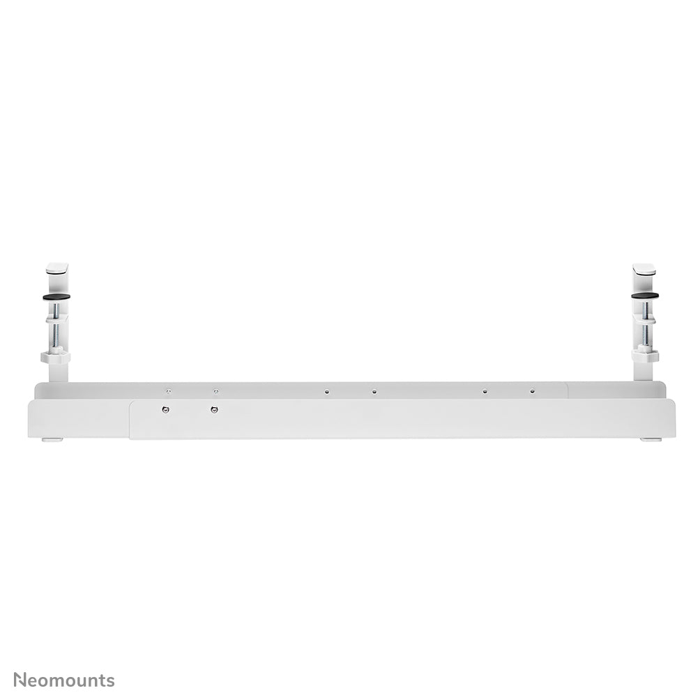 Neomounts Kabelkanal ADS07-120WH – 0,80–1,20 m, weiss, mit Tischklemme, Tragkraft bis 5 kg