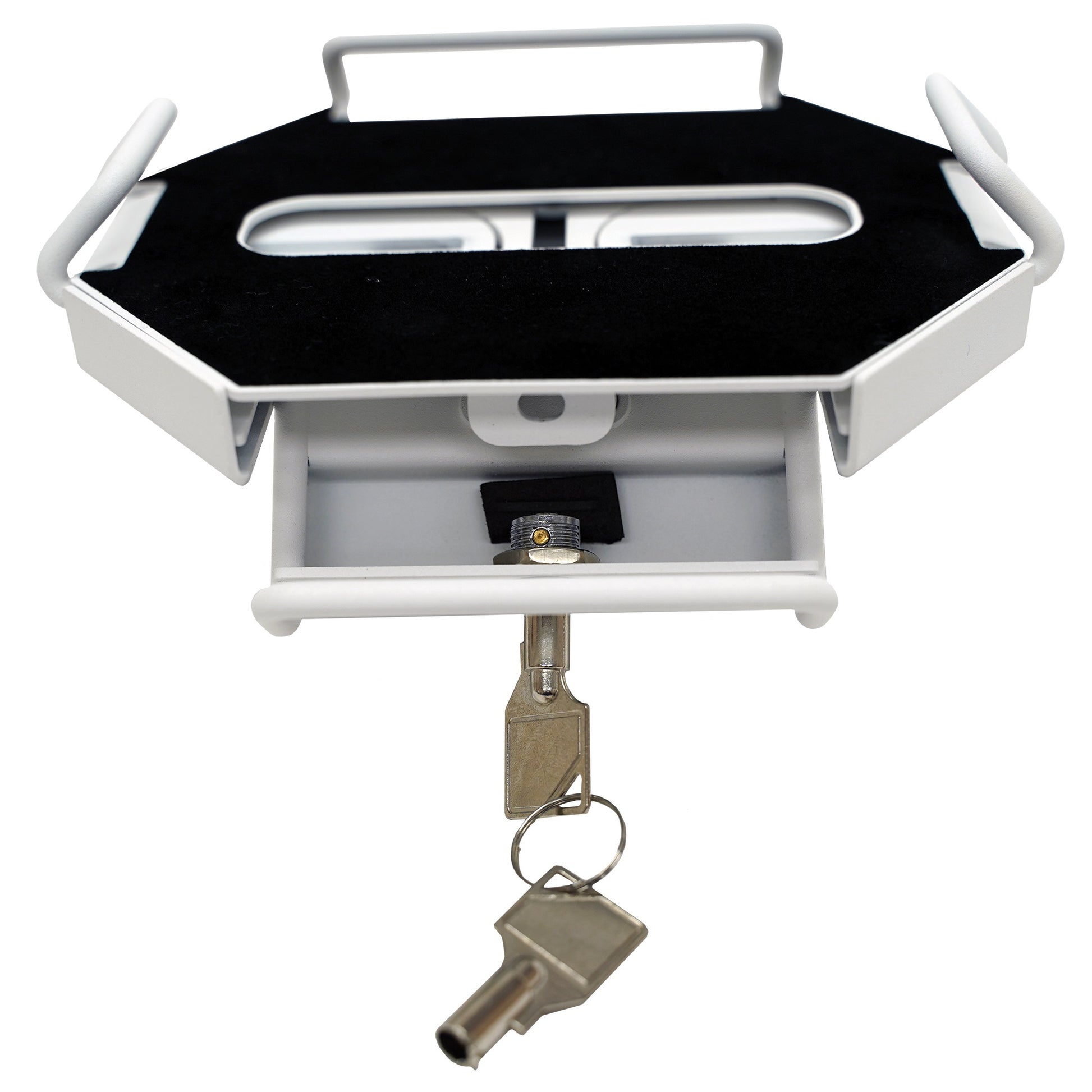 Star Micronics POS-Schutzhülle, Stahl, Schwarz, Weiss, 315×229×37 mm, für VESA 75×75–100×100 mm, 37954850