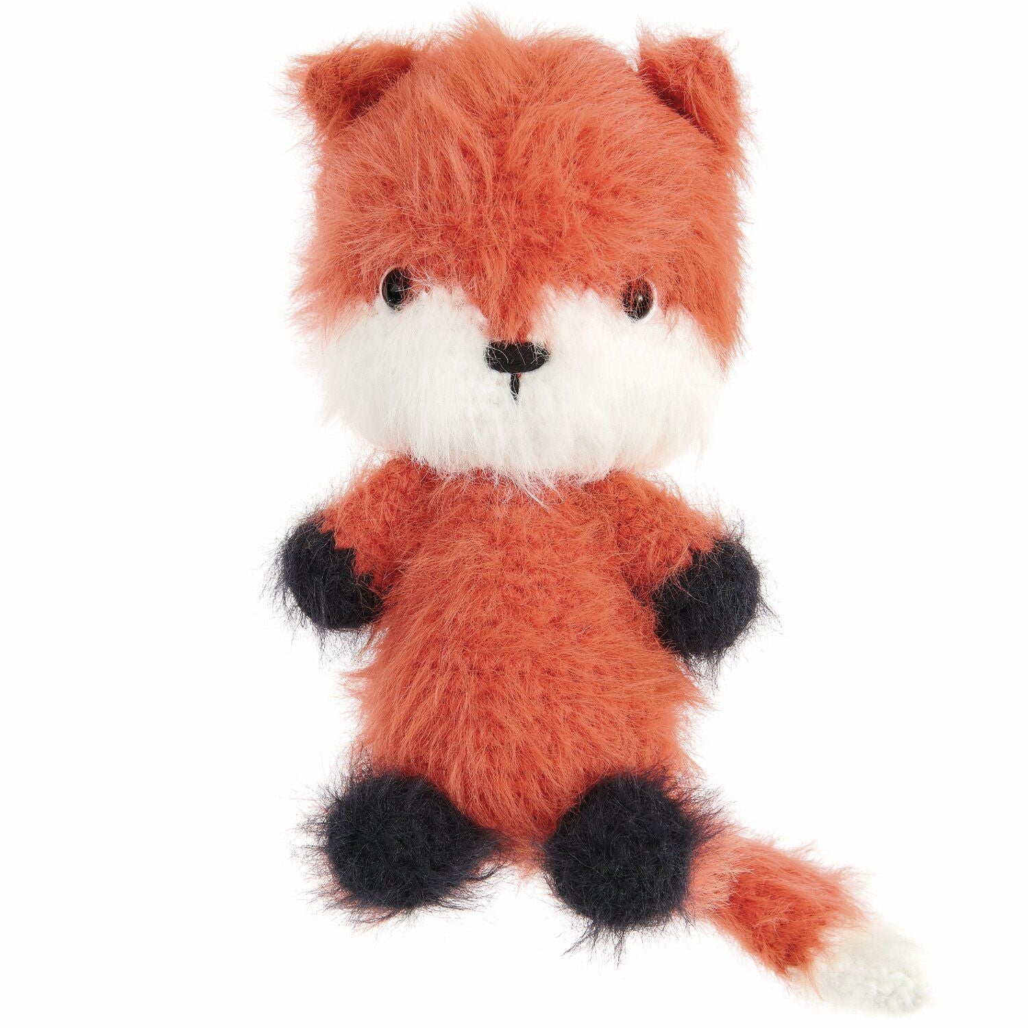 Rico Design Ricorumi Furry Furry Garn Schwarz – 25 g, 175 m, Nadel 3 mm, 100% Polyamid