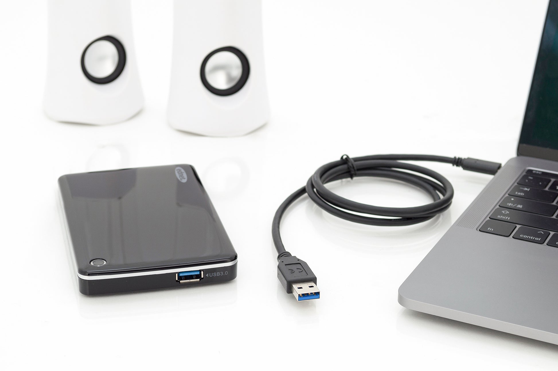 Digitus USB-Kabel, USB-C zu USB-A, 1 m
