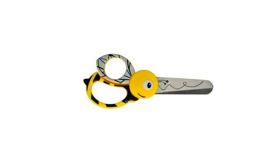 Fiskars Kinderschere – Edelstahl, verstellbare Klingenschraube, spülmaschinengeeignet, farbig sortiert