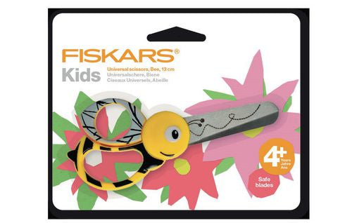 Fiskars Kinderschere – Edelstahl, verstellbare Klingenschraube, spülmaschinengeeignet, farbig sortiert
