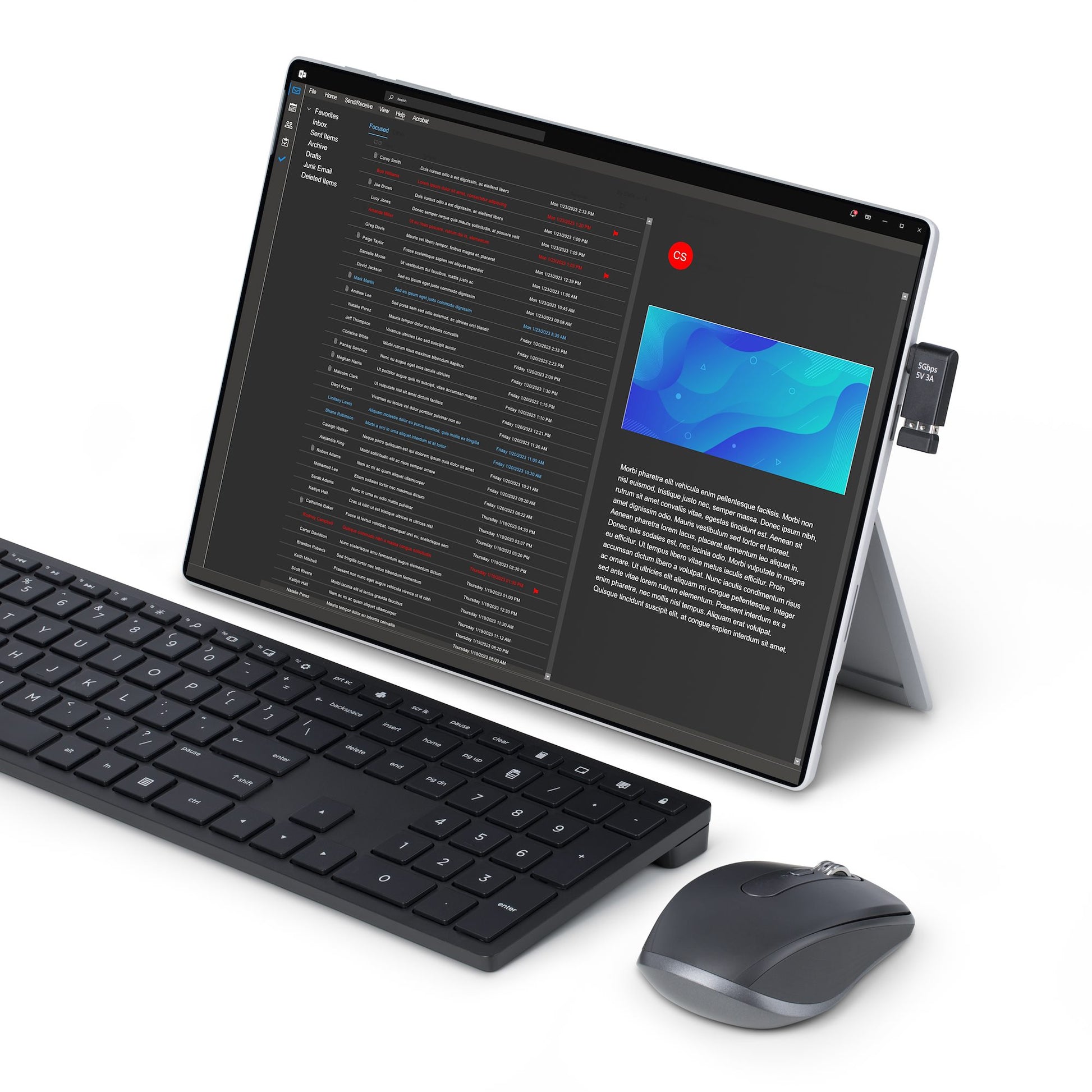 StarTech.com USB-C (Stecker) zu USB-A (Buchse) Adapter, USB 3.2 Gen 1