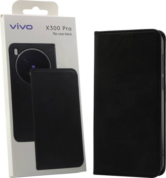 Rabbiter Folio – für Vivo X300 Pro, Schwarz, kratzresistent