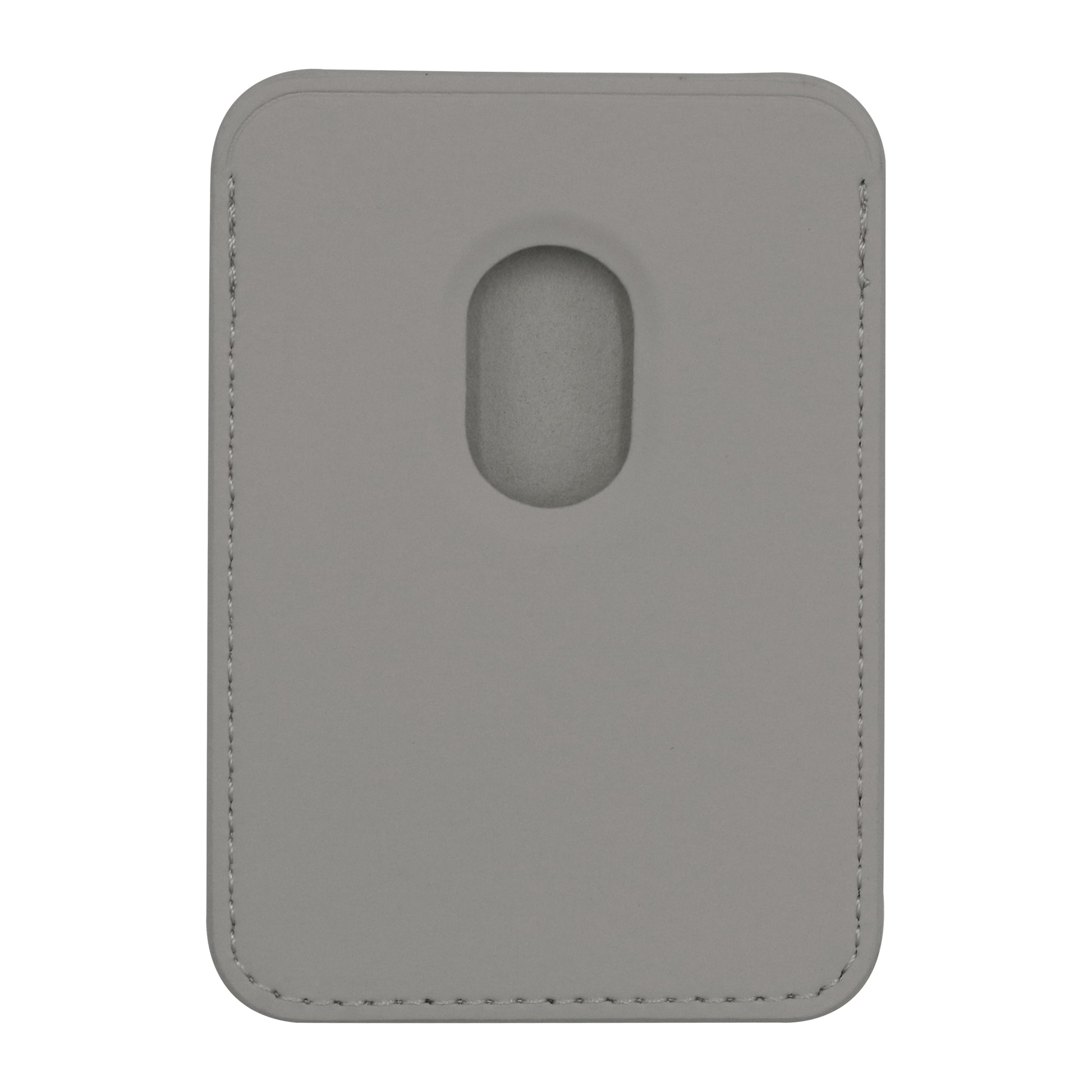 dbramante1928 Wallet ICON – Kartenhalter/Wallet – MagSafe – für iPhone (MagSafe) – 3 Karten, Grau