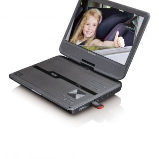 Lenco DVP-1010BK – 10,0" 1024 × 600 Tragbarer DVD-Player