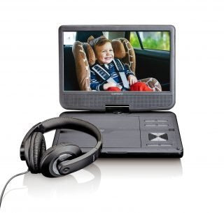 Lenco DVP-1010BK – 10,0" 1024 × 600 Tragbarer DVD-Player