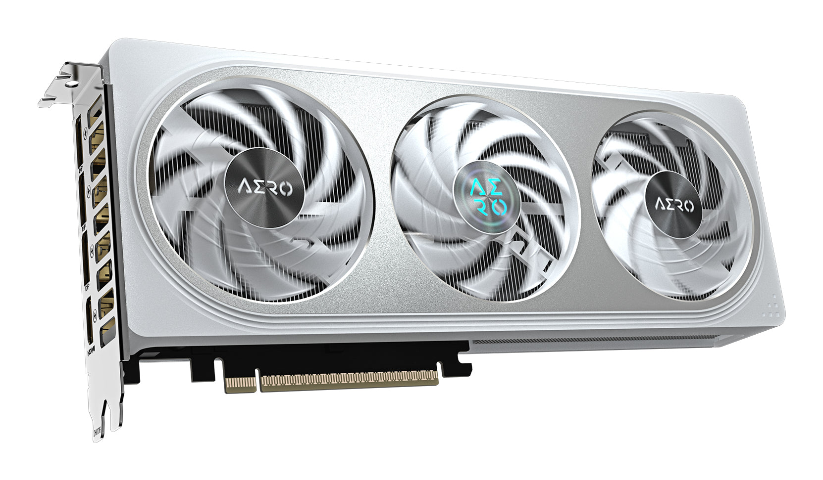 GIGABYTE GeForce RTX 5060 AERO OC 8G – PCIe Grafikkarte – 3×DisplayPort, 1×HDMI, PCIe 5.0, 1×8-Pin, 109 W