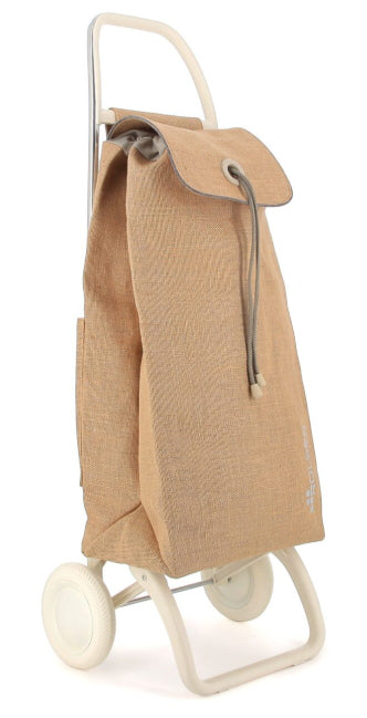 Rolser Stofftasche, Aluminium, Polyester, beige, 360×630×190 mm, mit 2 Rädern