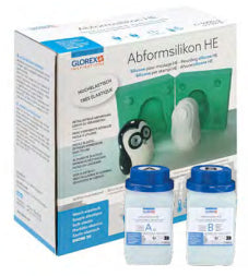GLOREX Hochelastische Abformmasse – 2 × 500 g – lufthärtend