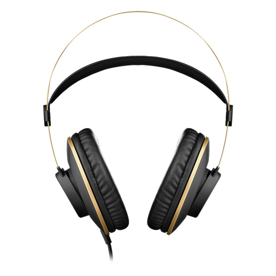 AKG K92 Over-Ear Kopfhörer – Kabel, 3,5 mm Klinke + 6,35 mm Adapter, Schwarz