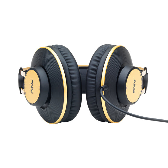 AKG K92 Over-Ear Kopfhörer – Kabel, 3,5 mm Klinke + 6,35 mm Adapter, Schwarz