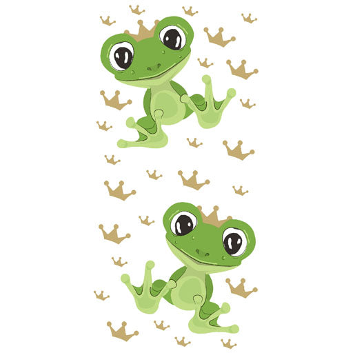 Paper + Design Taschentücher Froschkönig – 4-lagig, 215 × 220 mm – 10 Taschentücher – FSC
