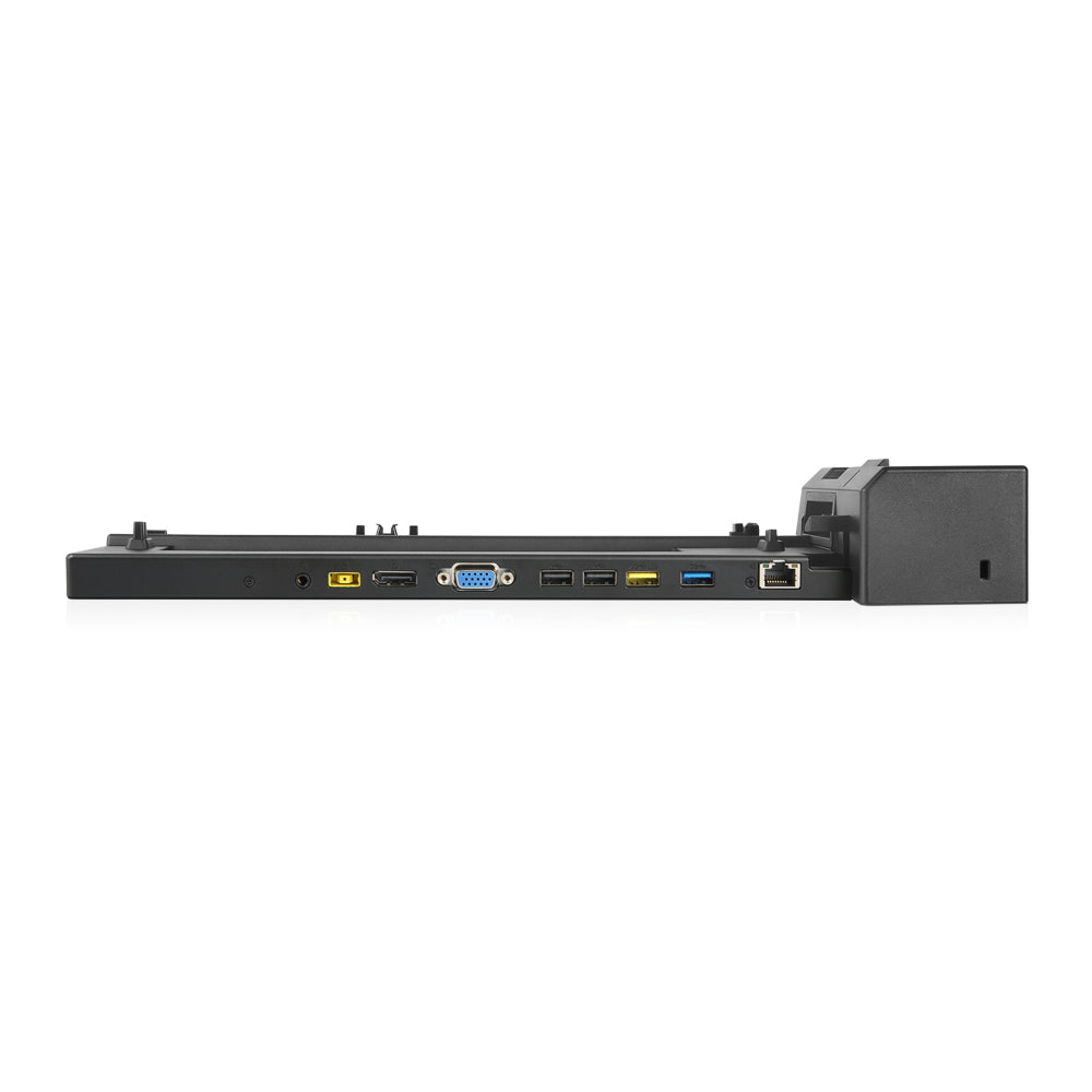 Lenovo ThinkPad Basic Dockingstation – Andocken, 1× DP, 1× VGA, 4× USB-A, 90 W PD, GbE, 3,5 mm Audio