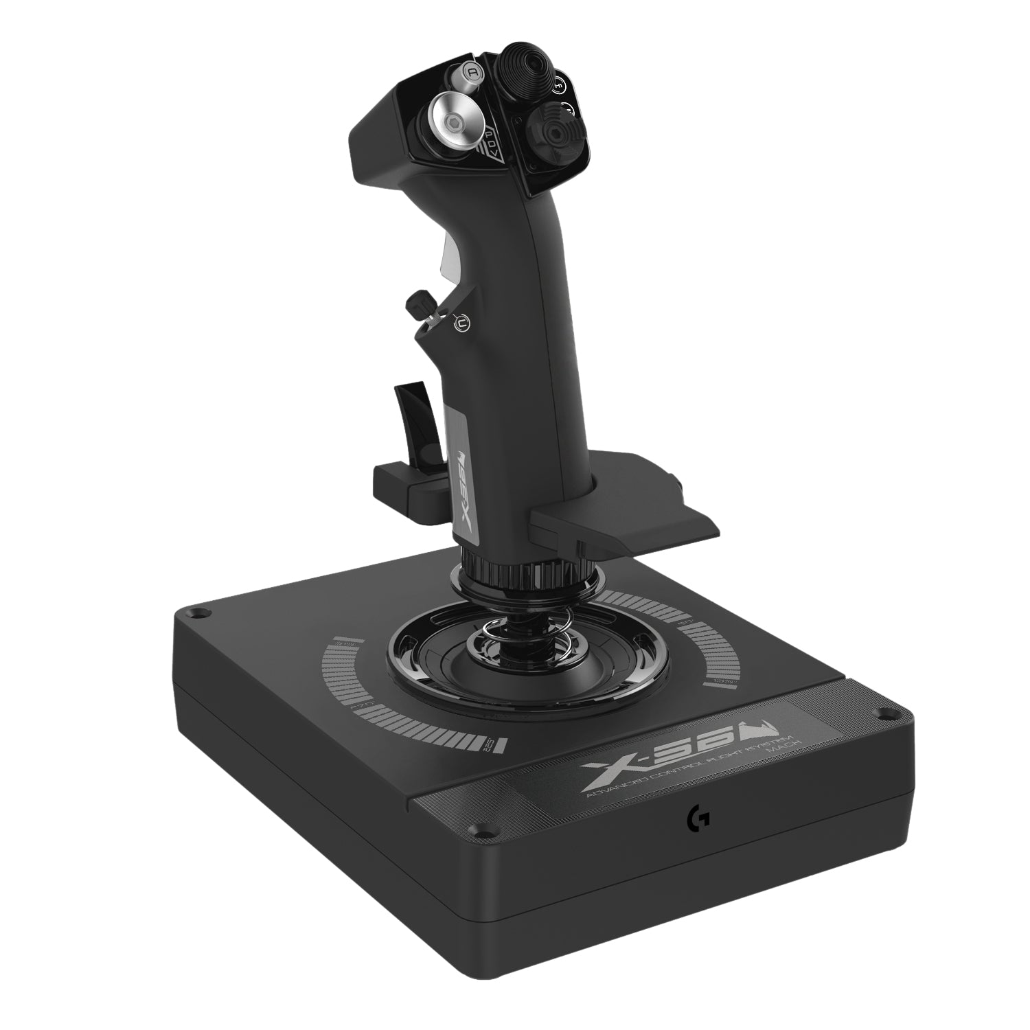 Logitech G Saitek Pro Flight X56 Rhino – Maus – Kabelgebunden (USB‑A), RGB-Beleuchtung, Schwarz