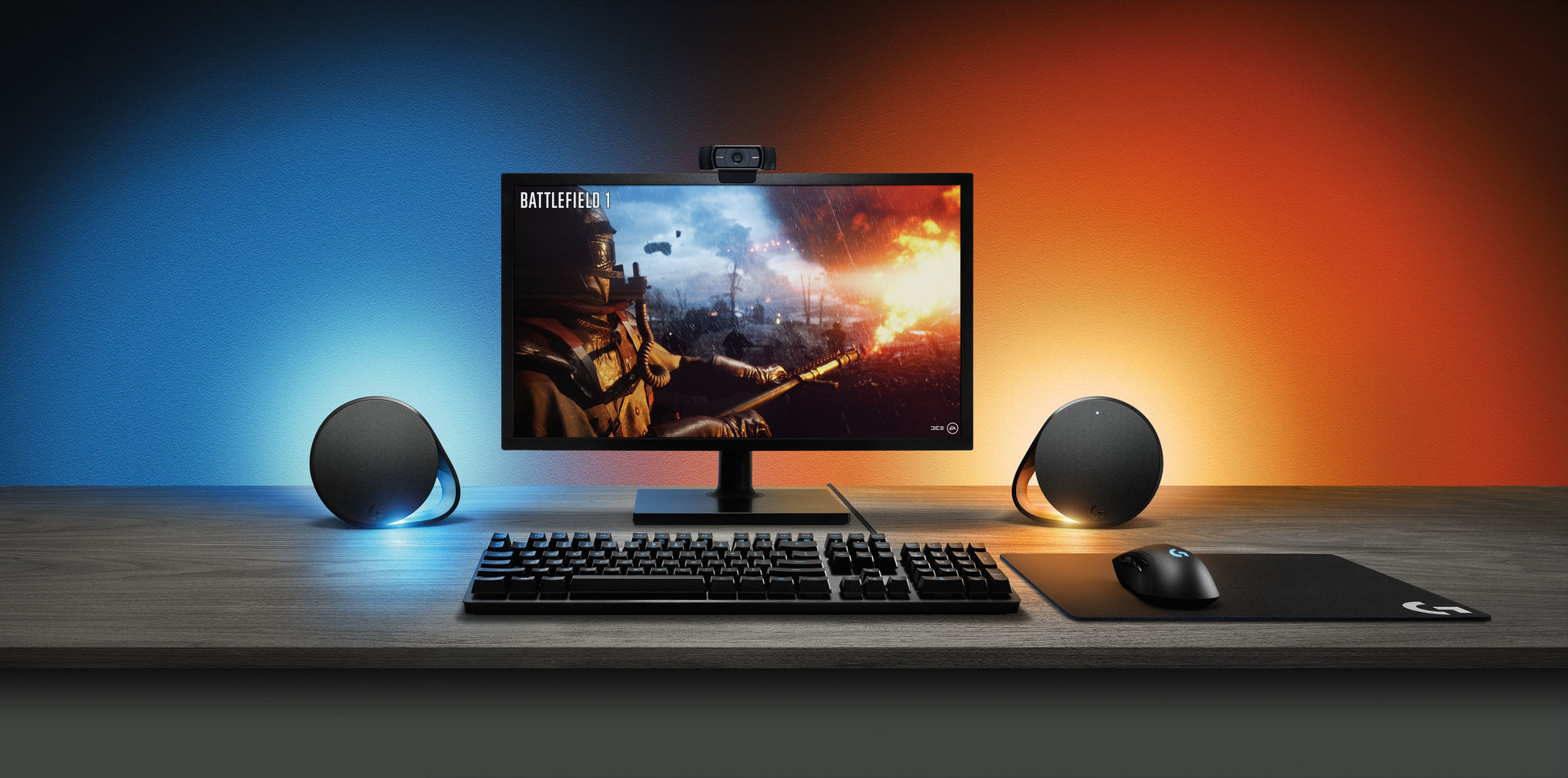 Logitech G G560 LIGHTSYNC – PC-Lautsprecher – 2.1, 120 W, 3,5 mm, Schwarz