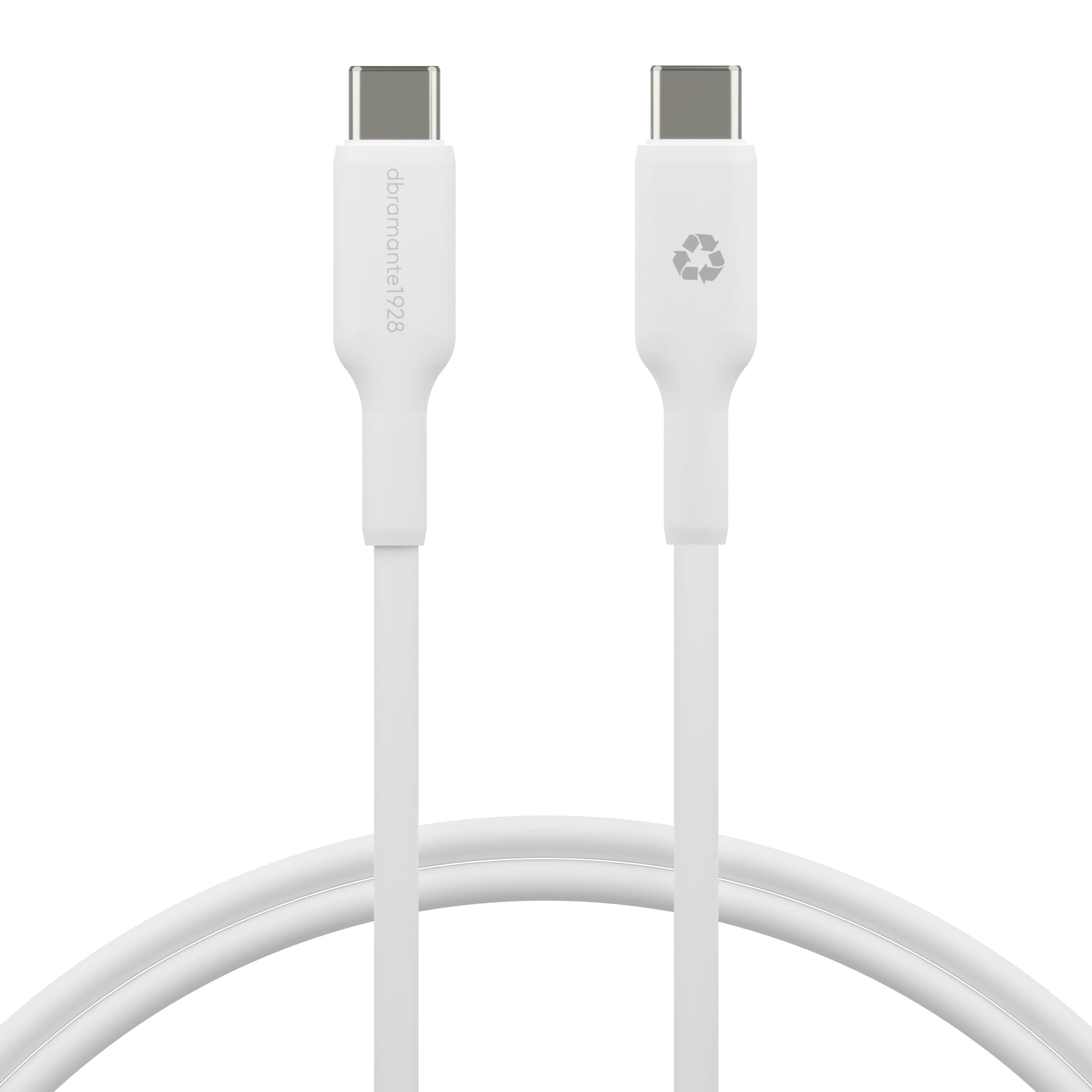 dbramante1928 USB-C auf USB-C Kabel – 1 m – Weiss