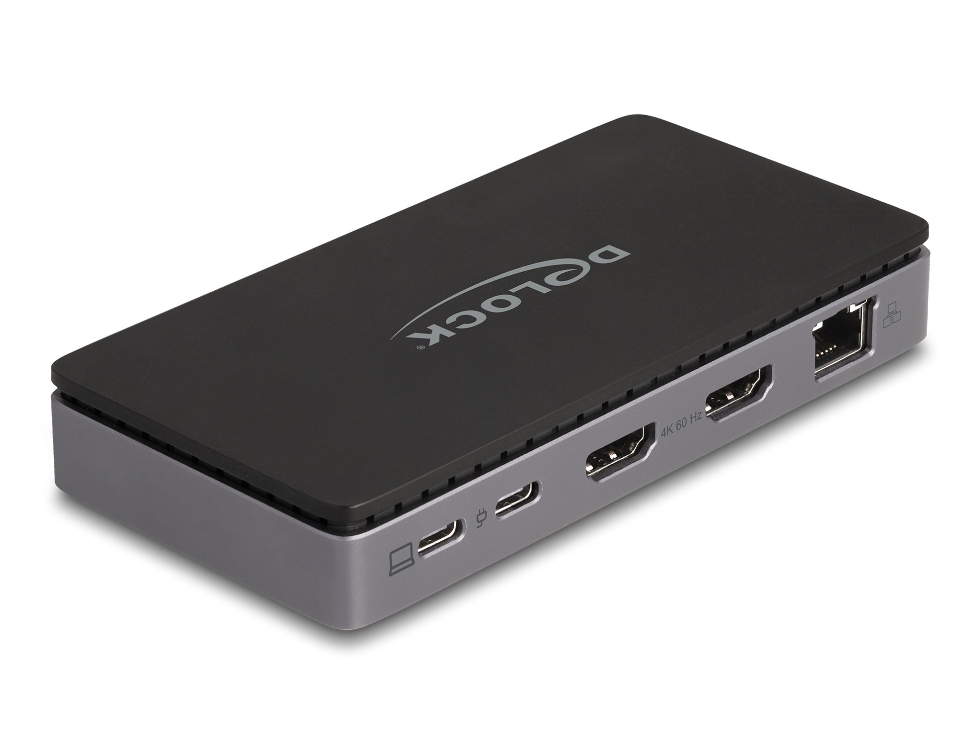 DeLOCK Dockingstation – USB-C, 2× HDMI, 3× USB-A, 2× USB-C, 85 W PD, GbE, für Windows/Mac/Linux