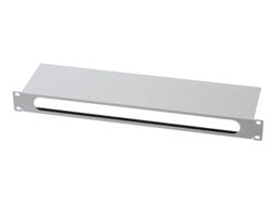Digitus Kabeldurchführungspanel – 19" Rack, 1U, Bürstenleiste, Öffnung 400×30 mm, Lichtgrau (RAL7035)