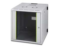 Digitus Soho-Line – 19" Wandverteiler 20U, IP20, abschliessbar, 600 × 600 × 980 mm, lichtgrau