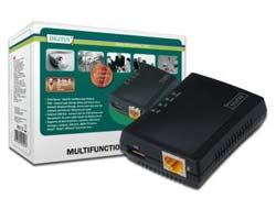 Digitus USB-Netzwerk-Server für Windows, Mac OS X – Ethernet – DC