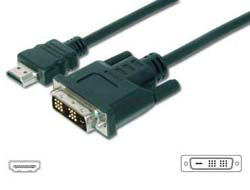 Digitus HDMI-Adapterkabel – 3 m, HDMI-A auf DVI-D