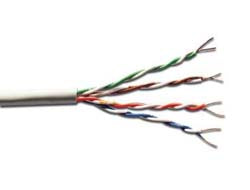 Digitus Installationskabel – Kat. 6, U/UTP, 250 MHz, kupferummantelte Aluminiumleiter, Klasse Eca