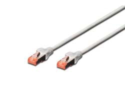 Digitus CAT6 Patchkabel – 1 m, LSZH, geschirmt – 10 Stk.