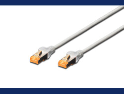Digitus Cat6 Patchkabel – 7 m, RJ45–RJ45, Grau, S/FTP, LSZH