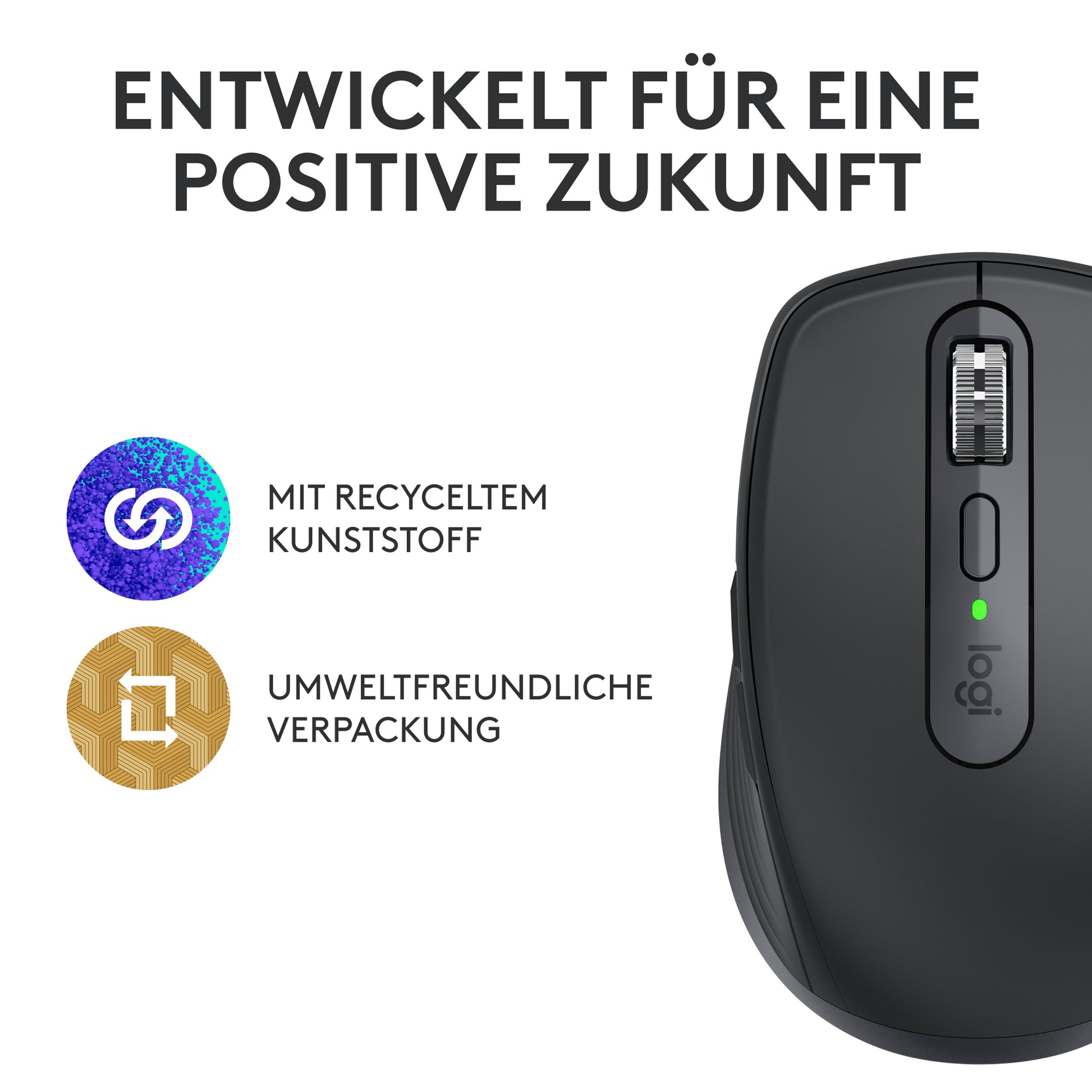 Logitech MX Anywhere 3S Mobile Maus – Graphit
