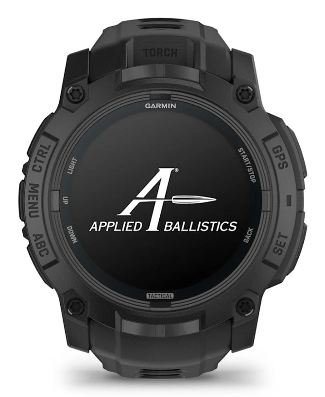 Garmin Instinct 3 AMOLED Tactical Edition – GPS-Smartwatch – 50 mm, GPS, Bluetooth, AMOLED, Schwarz