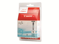 Canon Tintenpatrone PGI-9 (li-cyan), Foto cyan, 1'150 Seiten – für Tintenstrahldrucker/Multifunktionsgeräte