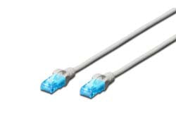 Digitus Cat5e Patchkabel – 30 m, RJ45–RJ45, Grau, U/UTP – 1 Stk.