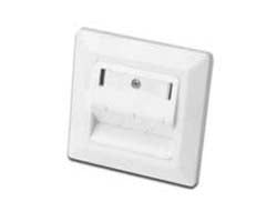 Digitus Keystone-Modul RJ45, 3×RJ45, 80×80 mm, ABS – weiss