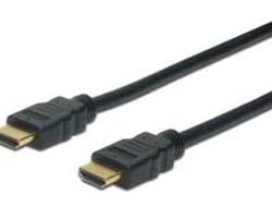 Digitus HDMI-Kabel, Schwarz, 1 Stück