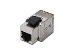 Digitus RJ-45 (Buchse) auf RJ-45 (Buchse) Adapter, Cat6A, geschirmt